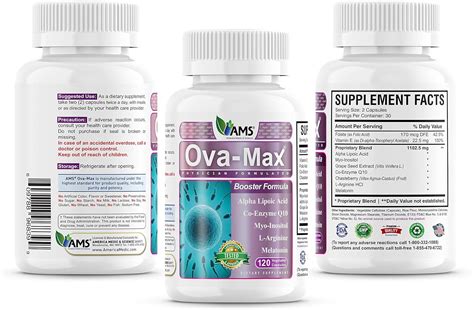 Amazon Ova Max Women S Fertility Capsules Count Health