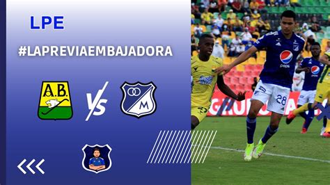 Lapreviaembajadora Atl Bucaramanga Vs Millonarios Fecha Liga