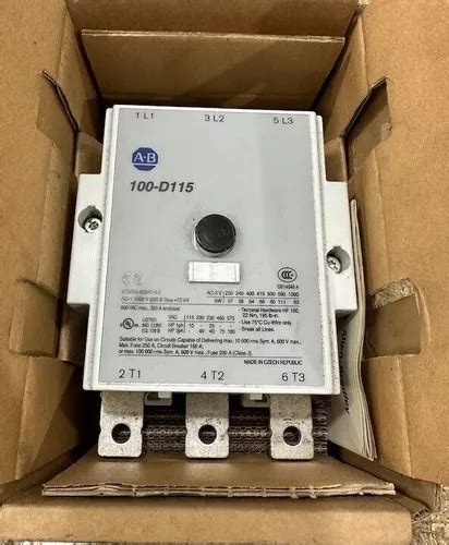 Contator Tripolar V D D Allen Bradley Mercadolivre