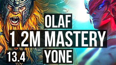 Olaf Vs Yone Top M Mastery Legendary Games Kr