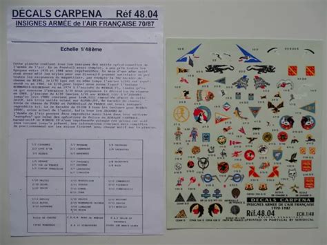 Carpena Decals Insignes De L Arm E De L Air Fran Aise Eur