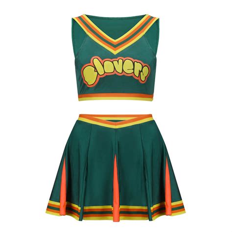 Vikidoky Girls Bring It On Clovers Cheerleading Uniform – VikiDoky