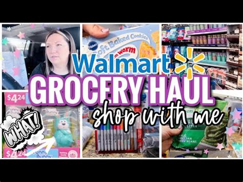 Walmart Shop With Me Grocery Haul Weekly Grocery Haul Meal Plan