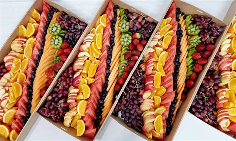 large fruit platter bowens delicatessen