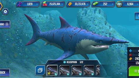 Trying To Max Up Helicoprion Jurassic World The Game Ep 64 YouTube