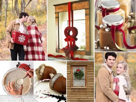 {Cozy Little Christmas}: A Palette of Red, Latte, Camel + White | The ...