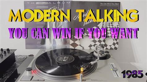 Modern Talking You Can Win If You Want Synth Pop Electronic 1985