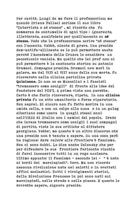 Lettera Di Una Professoressa Dem Antifa E Conforme Alfio Krancic Blog