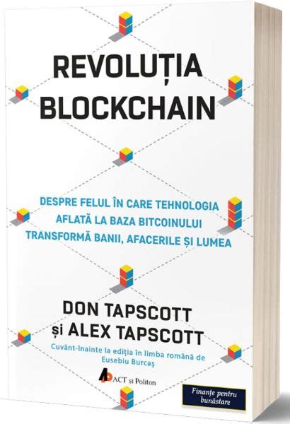 Revolutia Blockchain Don Tapscott Alex Tapscott PDF Carte PDF