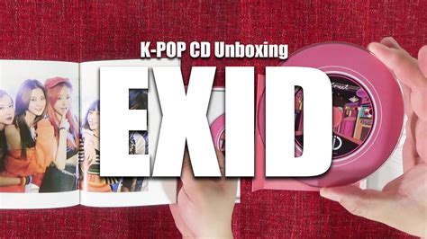 K Pop Cd Unboxing Exid St Studio Album Street Youtube