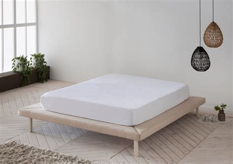 Prot Ge Matelas En Ponge Coton X Cm Leroy Merlin