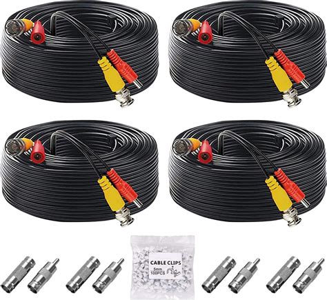 Swann Cable Coaxial Bnc Para C Mara De Seguridad Cctv Cable De