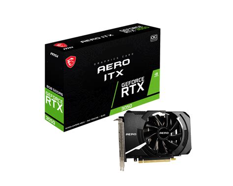 GeForce RTX 3050 AERO ITX 8G OC Graphics Card MSI Global