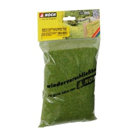 Flocage Herbe Vert Moyen Mm De Noch