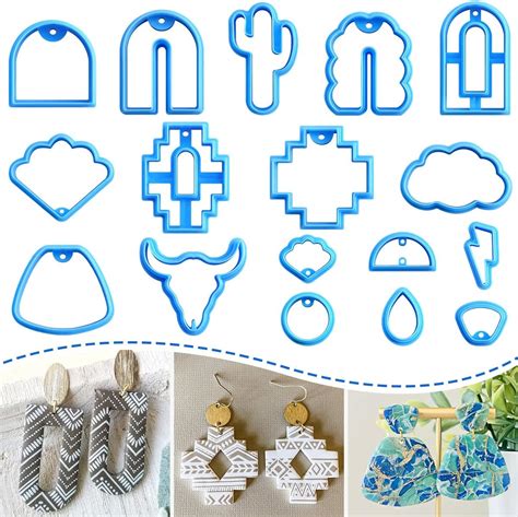 Amazon Keoker Polymer Clay Cutters Set Of Shapes Aztec Clay