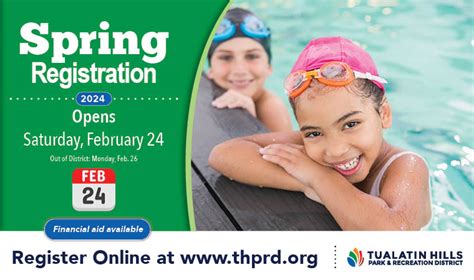 Spring Registration Opens Saturday, February 24 | THPRD