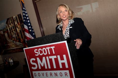 Jan Brewer Governor Jan Brewer Speaking At A Campaign Rall Flickr