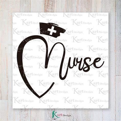 Heart Nurse SVG / Nurse SVG / Nurse Clipart / Medical SVG / Digital ...