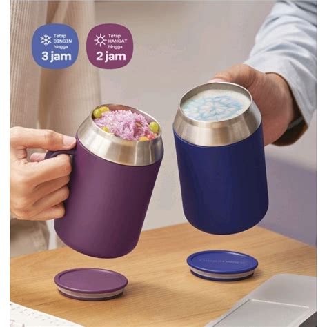 Jual Tupperware Insulated Mug Free Box Mug Tahan Panas Cocok Untuk