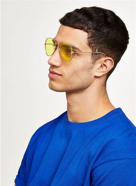 Yellow Aviator Sunglasses Topsunglasses Net