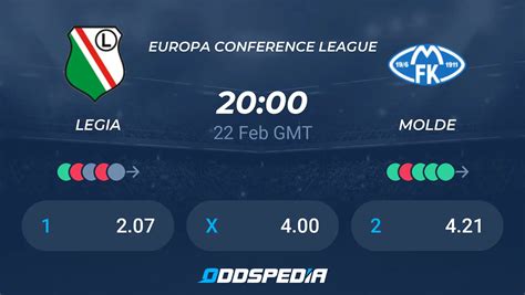 Legia Vs Molde Predictions Odds Live Score Stats