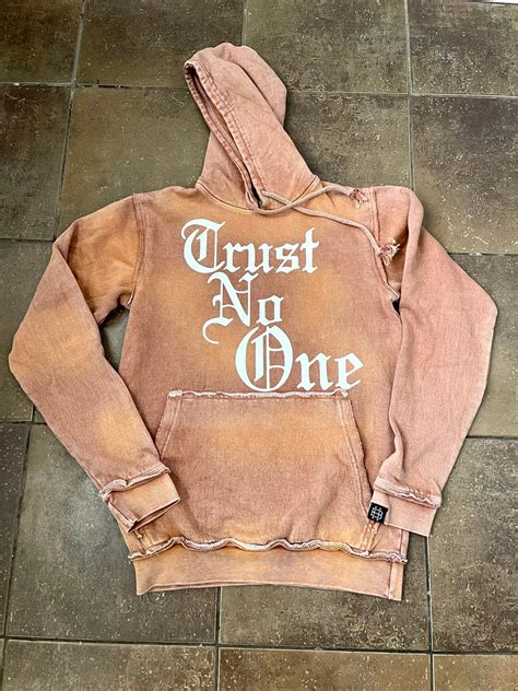 Trust No One Hoodies Hotbread Clothing