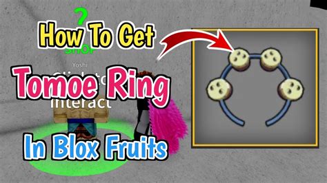 How To Get Tomoe Ring Blox Fruits 2024 Full Guide On How To Get