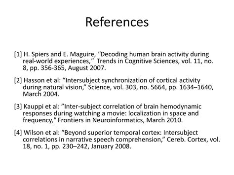 PPT Matlab Toolbox For Inter Subject Correlation Analysis PowerPoint