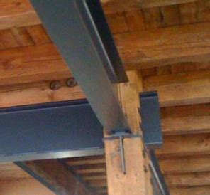 Steel Beam To Wood Column Connection Detail - The Best Picture Of Beam