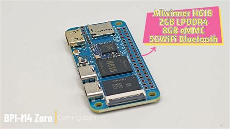 Banana Pi Bpi M Zero With Allwinner H G Ram G Emmc Onboard Bpi