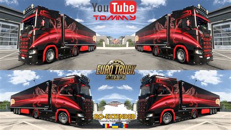 Euro Truck Simulator Roextended Map Skin Griffin Combo For Scania S