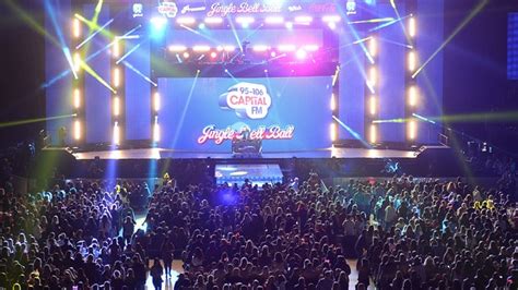 Capitals Jingle Bell Ball 2016 Revolving Stages