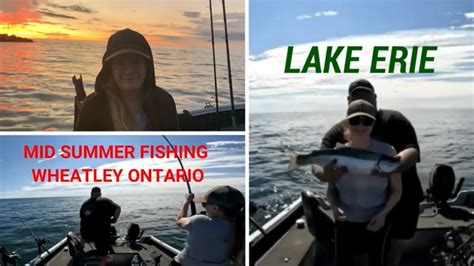 Fishing Wheatley Ontario Lake Erie Youtube