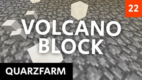 Quarzfarm Minecraft Volcano Block Youtube