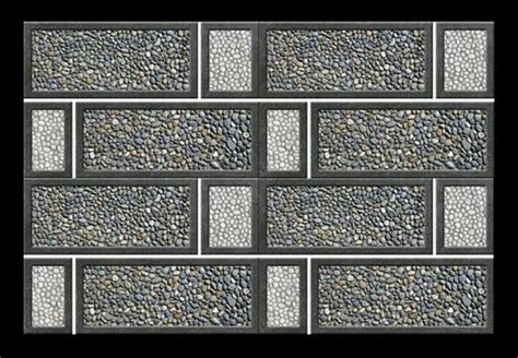 Multicolor Digital Elevation Wall Tiles Thickness 5 10 Mm Size