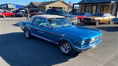 Test Drive 1966 Ford Mustang Convertible SOLD 34 900 Maple Motors