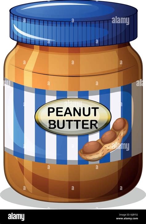 Peanut Butter Jar Clip Art