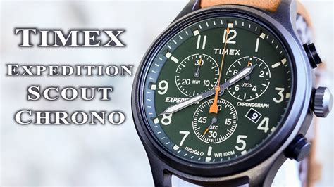 The Timex Expedition Scout Chronograph Watch: The Full Nick, 59% OFF