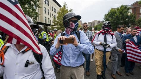 Unite The Right White Nationalists Outnumbered At Washington Rally