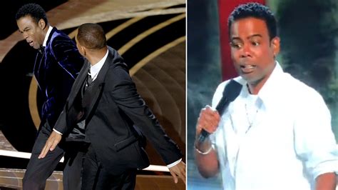 Hollywood News Chris Rock Shreds Will Smith For Infamous Oscars Slap