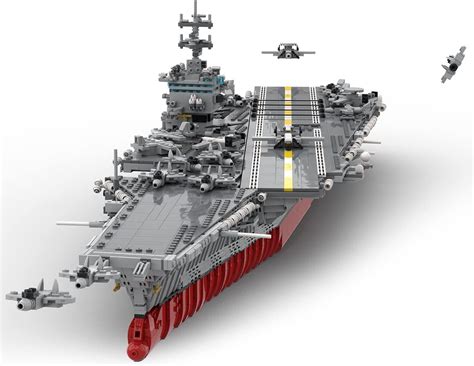 Ucs Uss Enterprise Cvn Nuclear Powered Aircraft Carrier Model