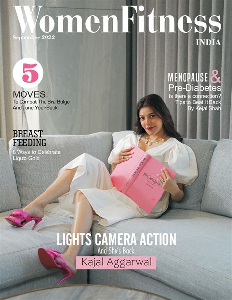 Women Fitness India Magazine September 2022 Kajal Aggarwal