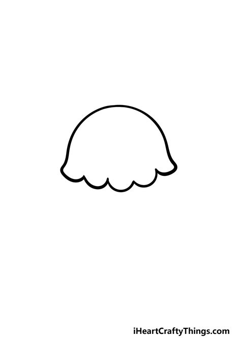 Cartoon Jellyfish Clipart Black