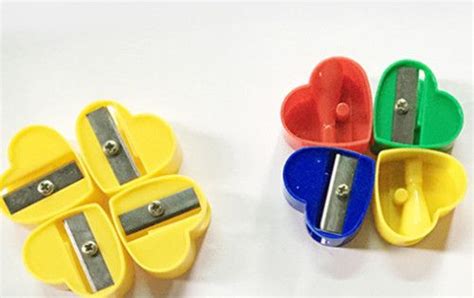 2017 Heart Pencil Sharpener Creative Pencil Sharp Fancy Pencil