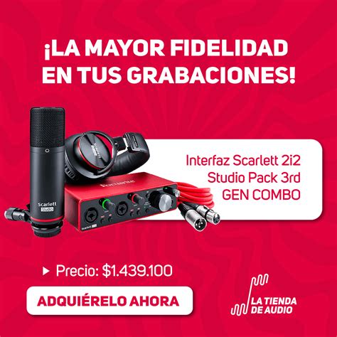 ¡Tu estudio de grabación completo en... - La Tienda de Audio