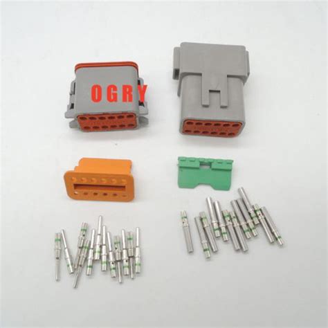 Sell Deutsch DT 12 Pin Waterproof Electrical Plug Connector Kit 14 GA