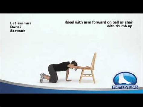 Latissimus Dorsi Stretch YouTube