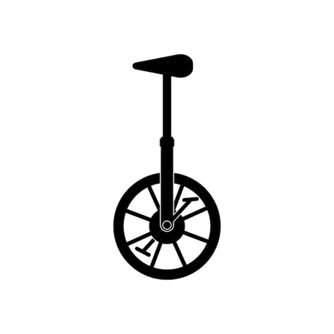 Icono De Bicicleta De Circo Vector Premium