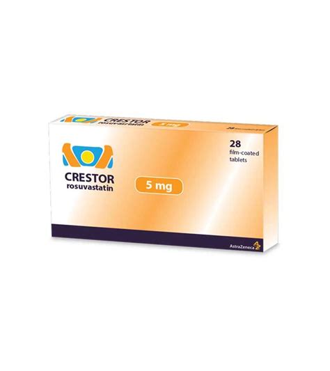 Crestor 5mg Rosuvastatin Tablet Wealzin