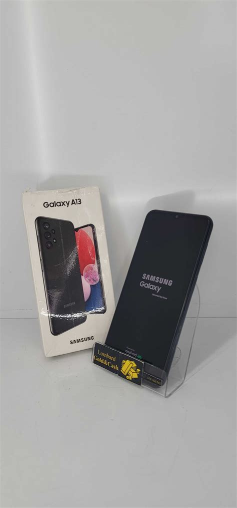 Samsung Galaxy A13 Dual Sim 4GB 64GB SM A137F DSN Czarny Kpl Ruda